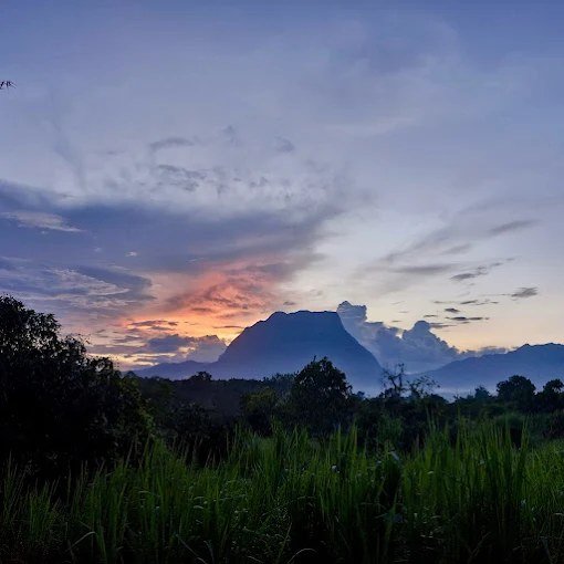 Sunset over Doi Chiang Dao