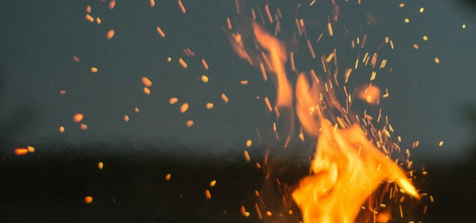 Bonfire at Freeborn Retreat